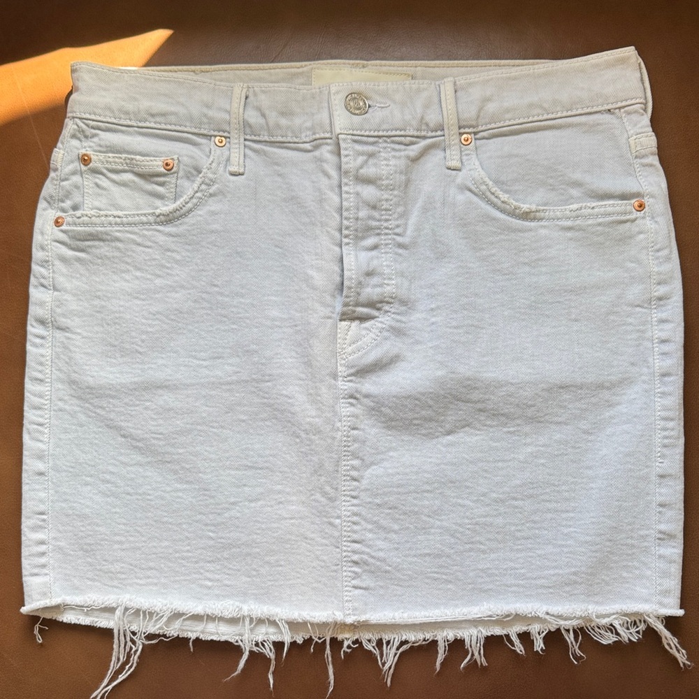 MOTHER denim skirt